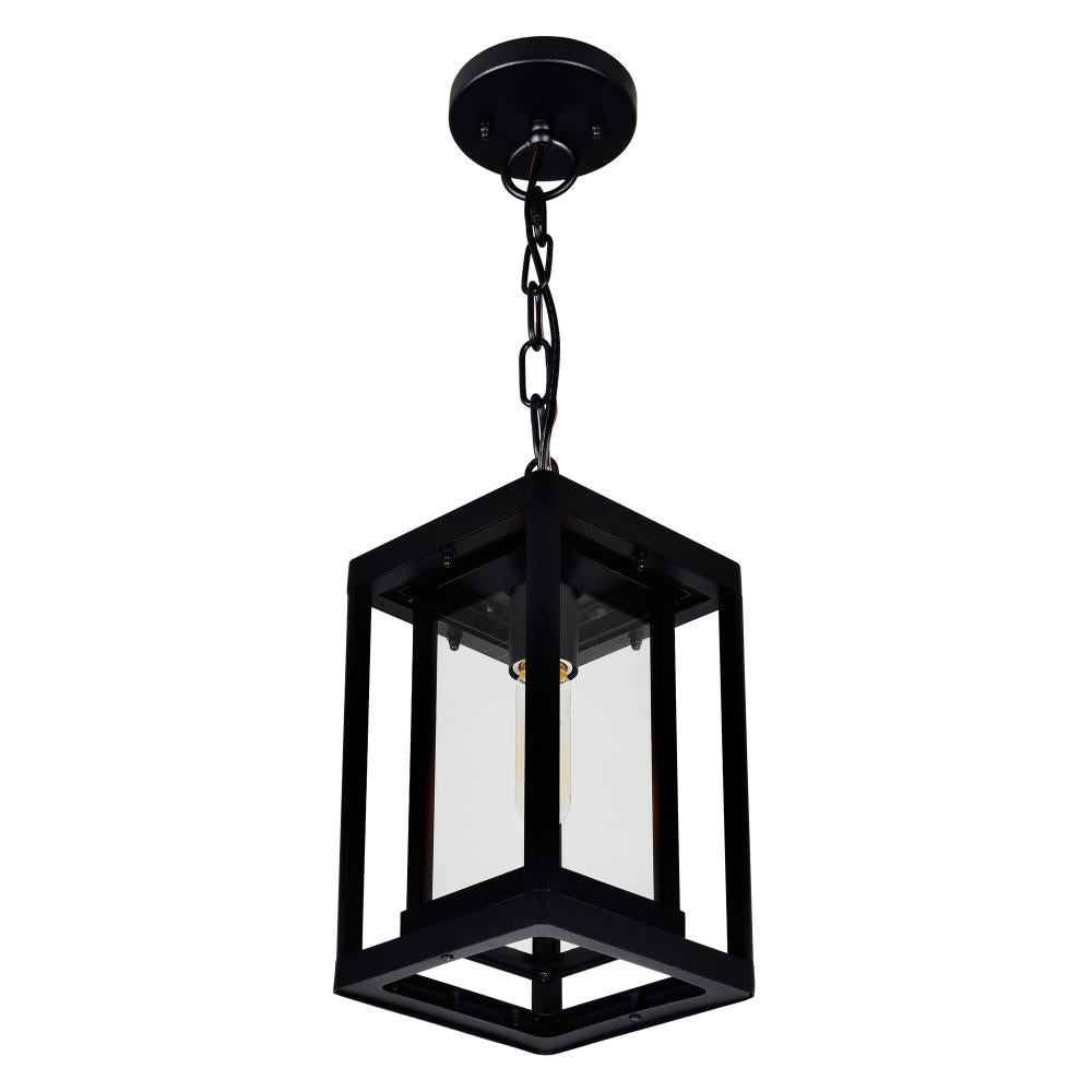 Mulvane 1 Light Black Outdoor Hanging Light
