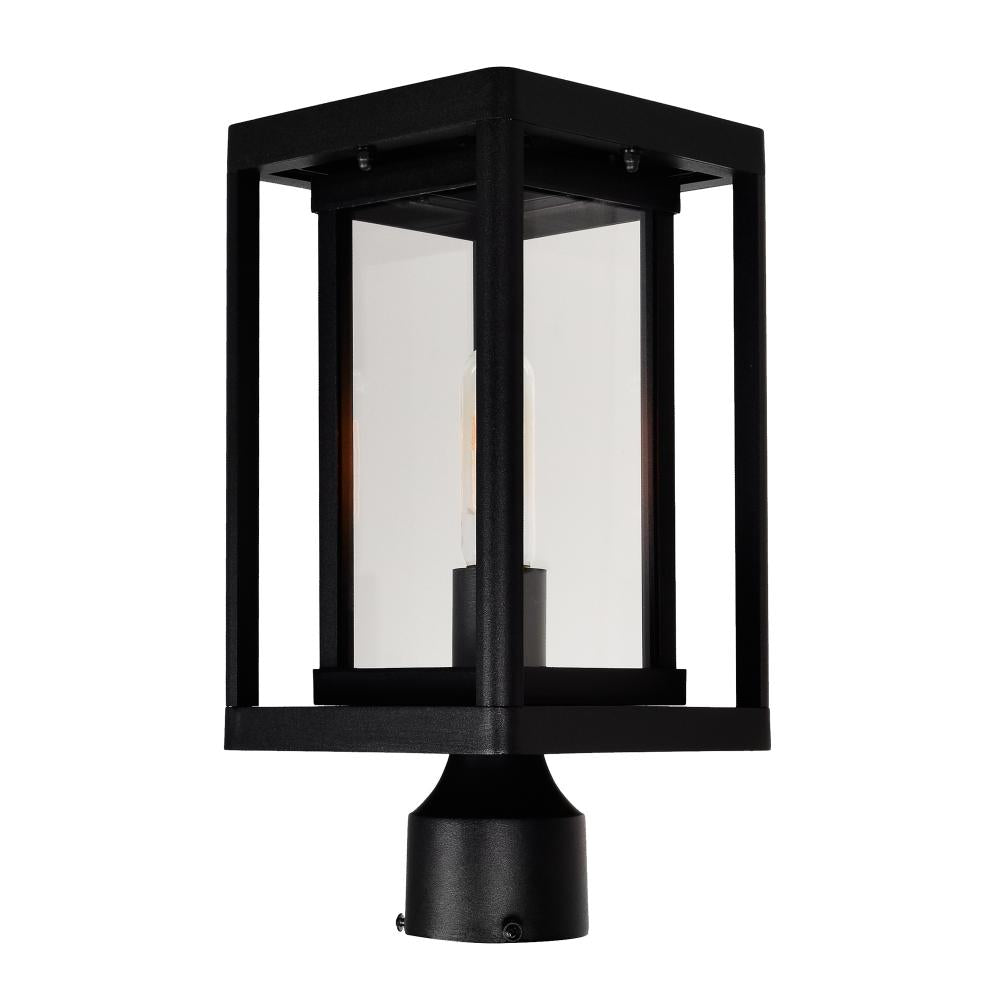 Mulvane 1 Light Black Outdoor Lantern Head