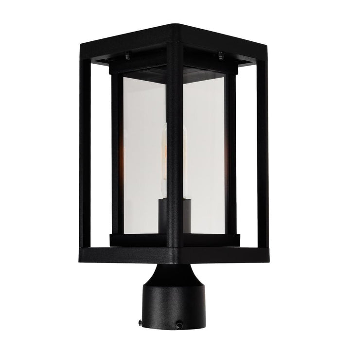 Mulvane 1 Light Black Outdoor Lantern Head