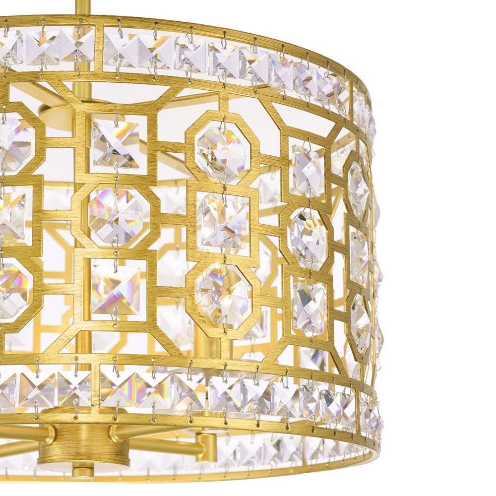Belinda 4 Light Chandelier With Champagne Finish