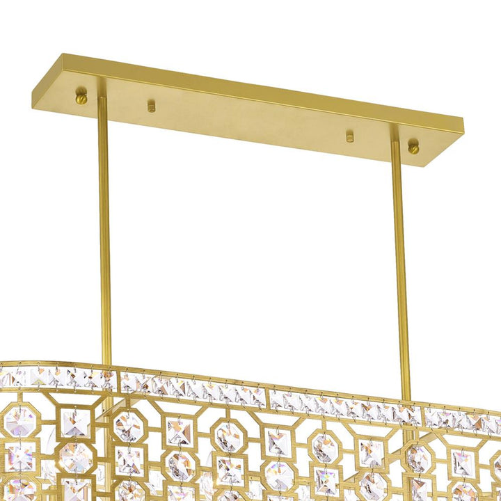 Belinda 8 Light Chandelier With Champagne Finish