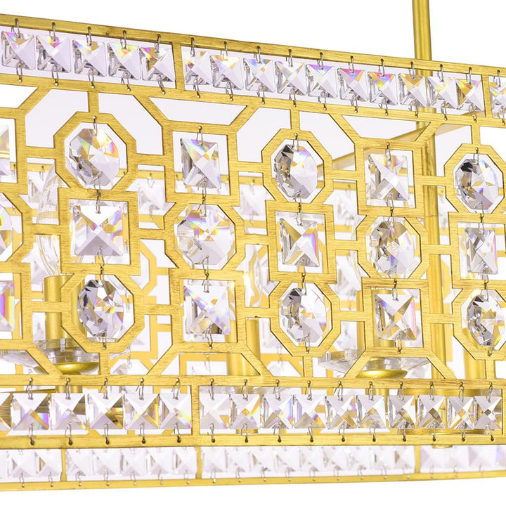 Belinda 8 Light Chandelier With Champagne Finish