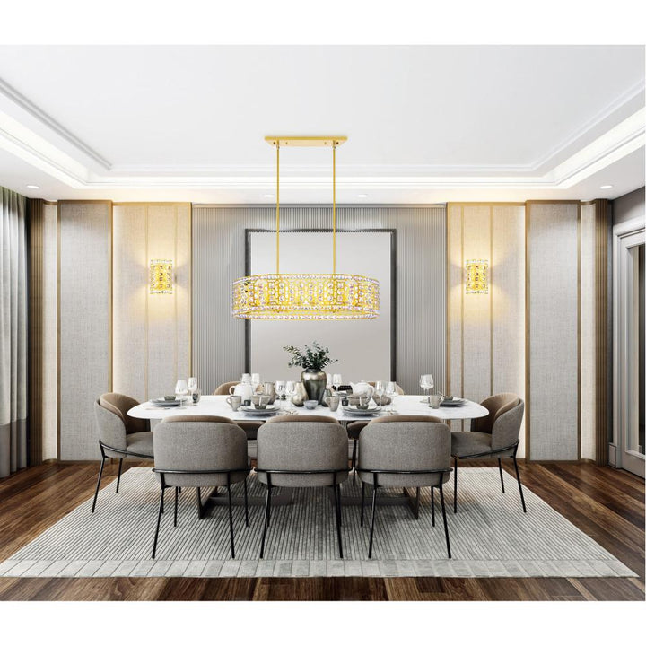 Belinda 8 Light Chandelier With Champagne Finish