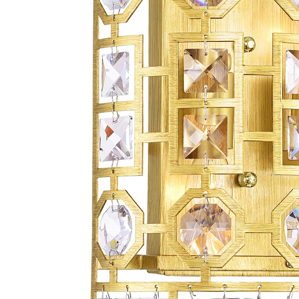 Belinda 2 Light Wall Sconce With Champagne Finish