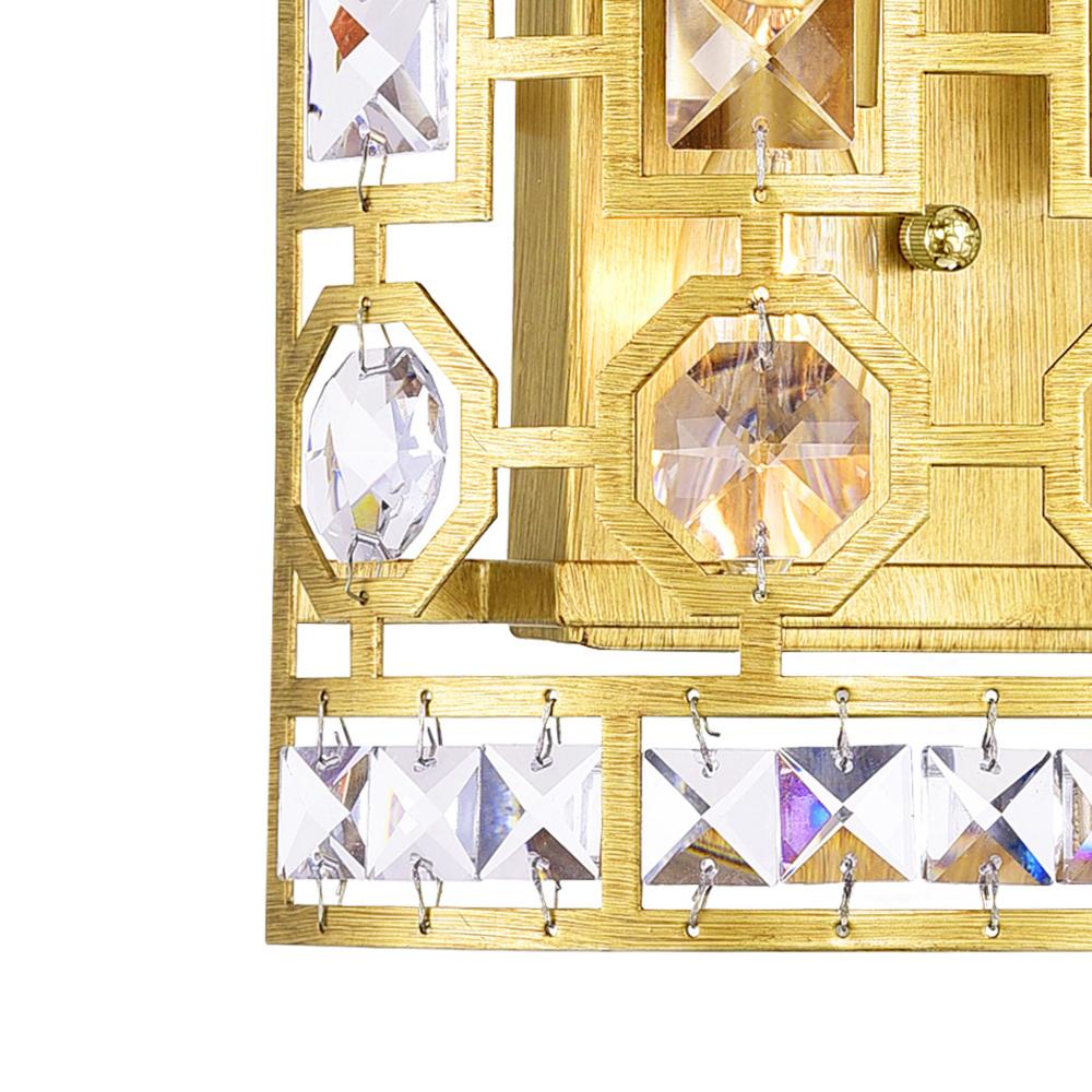Belinda 2 Light Wall Sconce With Champagne Finish