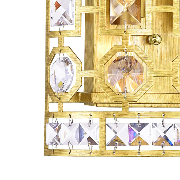 Belinda 2 Light Wall Sconce With Champagne Finish
