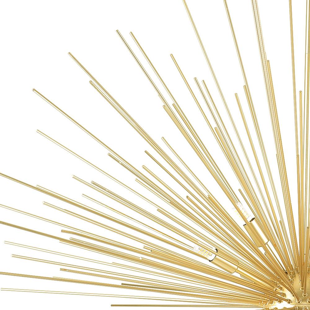 Savannah 14 Light Chandelier With Gold Leaf Finish