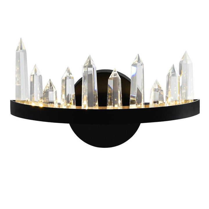 Juliette LED Wall Sconce With Black Finish