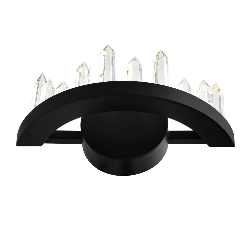 Juliette LED Wall Sconce With Black Finish