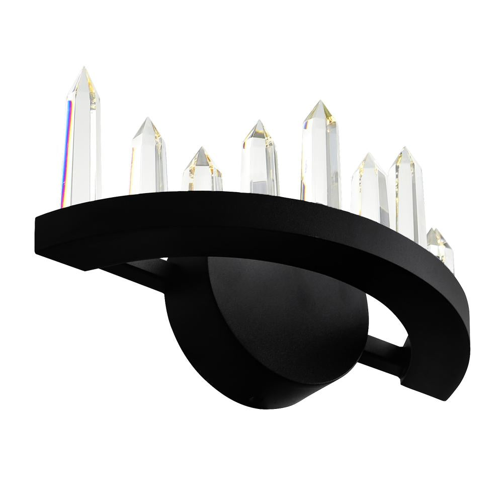 Juliette LED Wall Sconce With Black Finish
