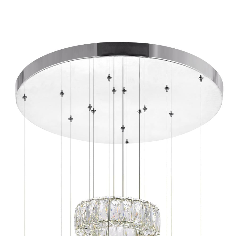 Madeline LED Chandelier With Chrome Finish