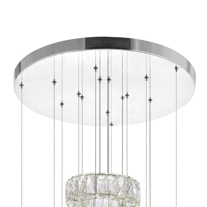 Madeline LED Chandelier With Chrome Finish