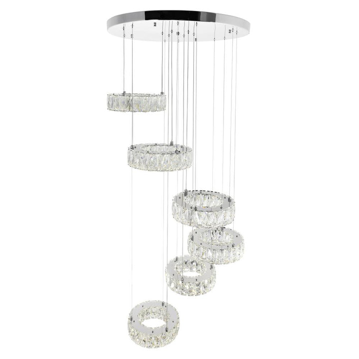 Madeline LED Chandelier With Chrome Finish