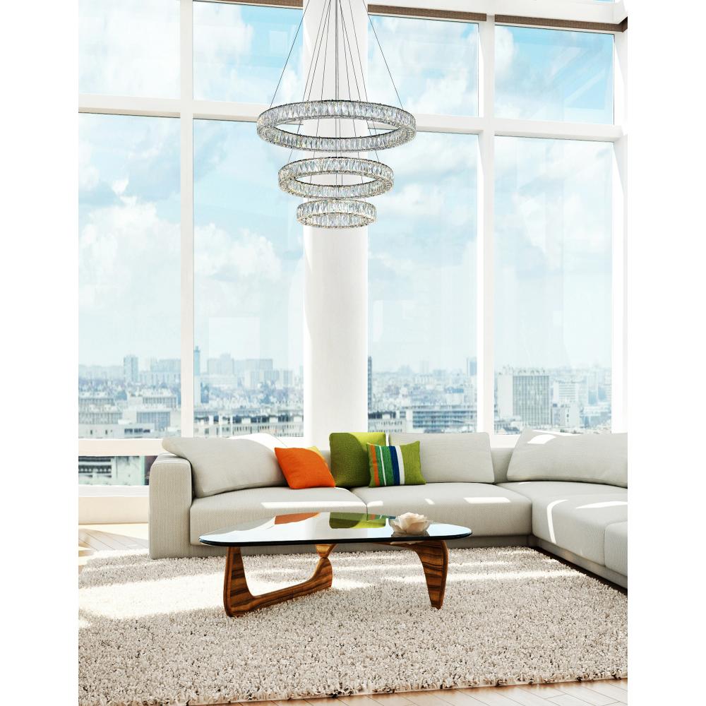 Madeline LED Chandelier With Chrome Finish
