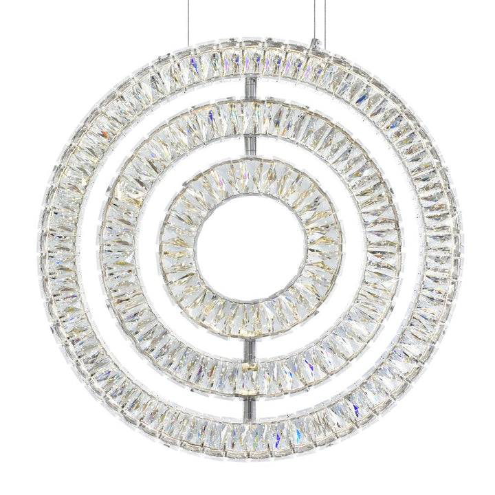 Celina LED Chandelier With Chrome Finish