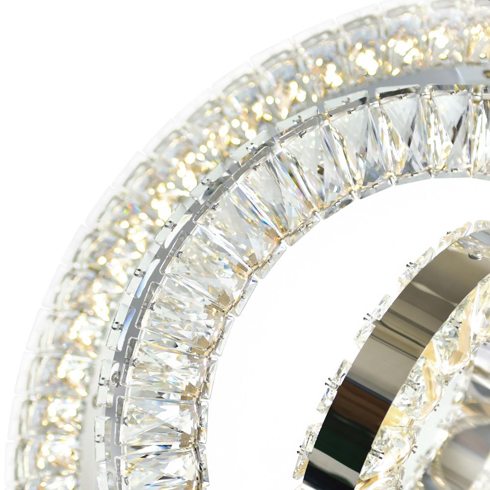 Celina LED Chandelier With Chrome Finish