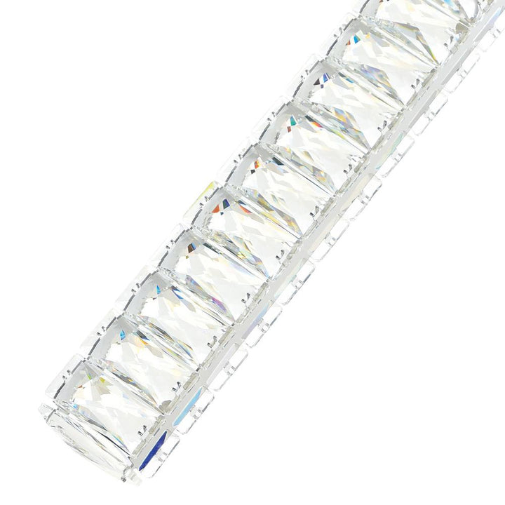 Celina LED Chandelier With Chrome Finish