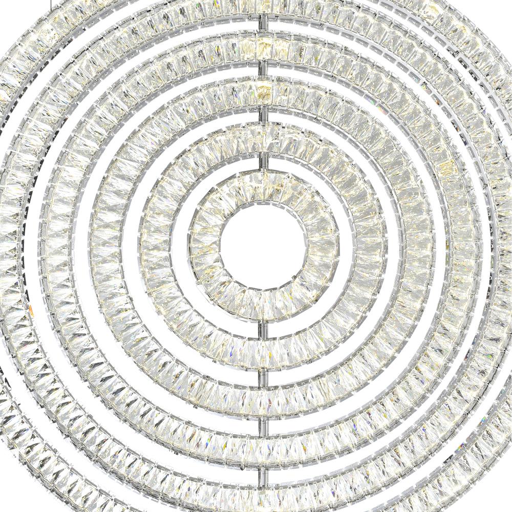 Celina LED Chandelier With Chrome Finish