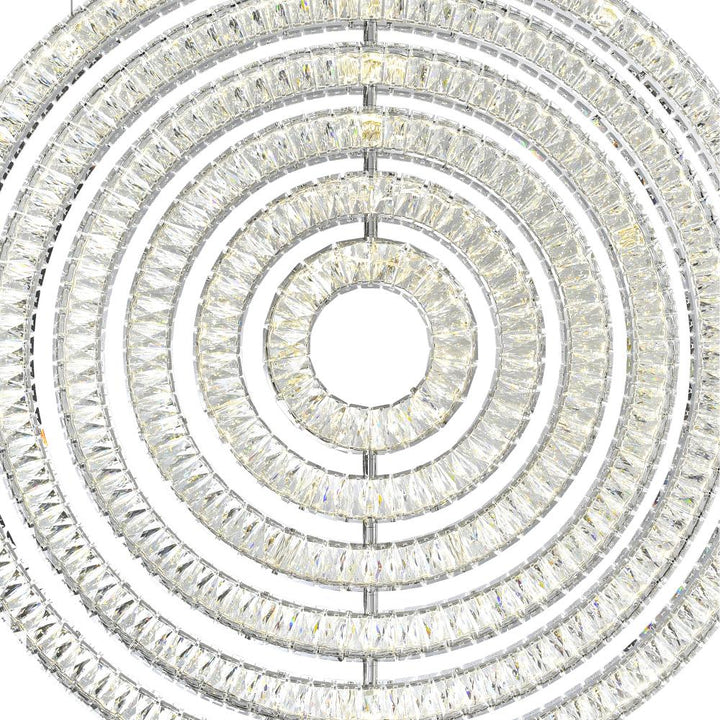 Celina LED Chandelier With Chrome Finish