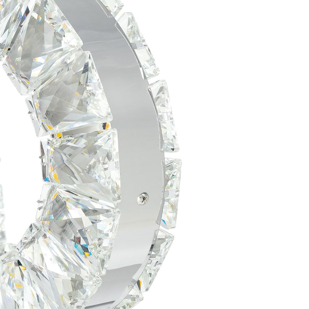 Celina LED Chandelier With Chrome Finish