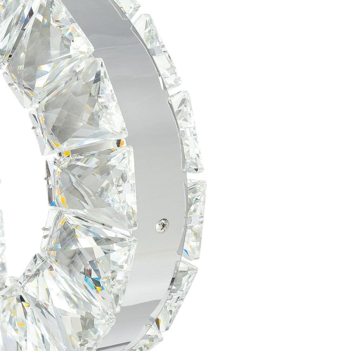Celina LED Chandelier With Chrome Finish