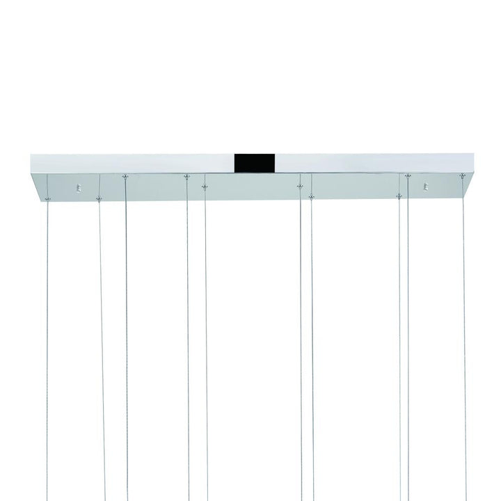 Celina LED Chandelier With Chrome Finish
