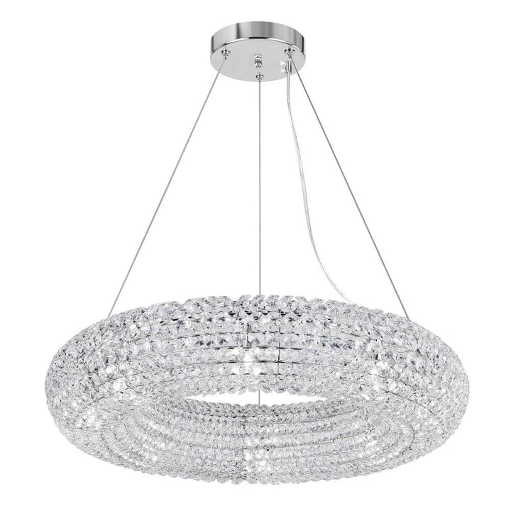 Veronique 8 Light Chandelier With Chrome Finish