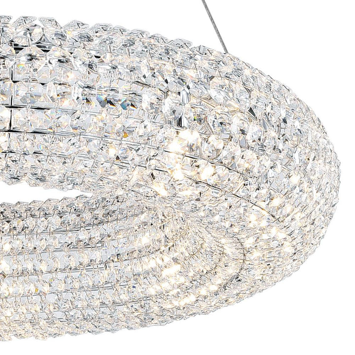 Veronique 8 Light Chandelier With Chrome Finish