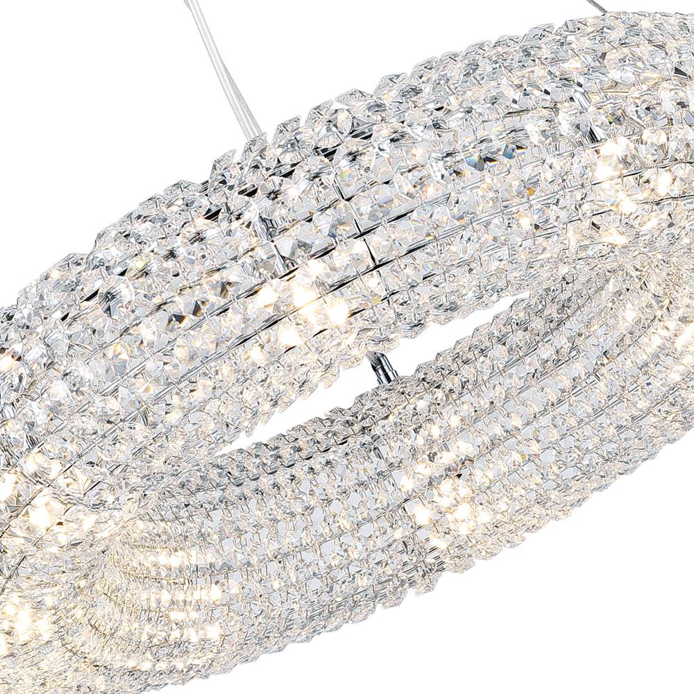 Veronique 8 Light Chandelier With Chrome Finish