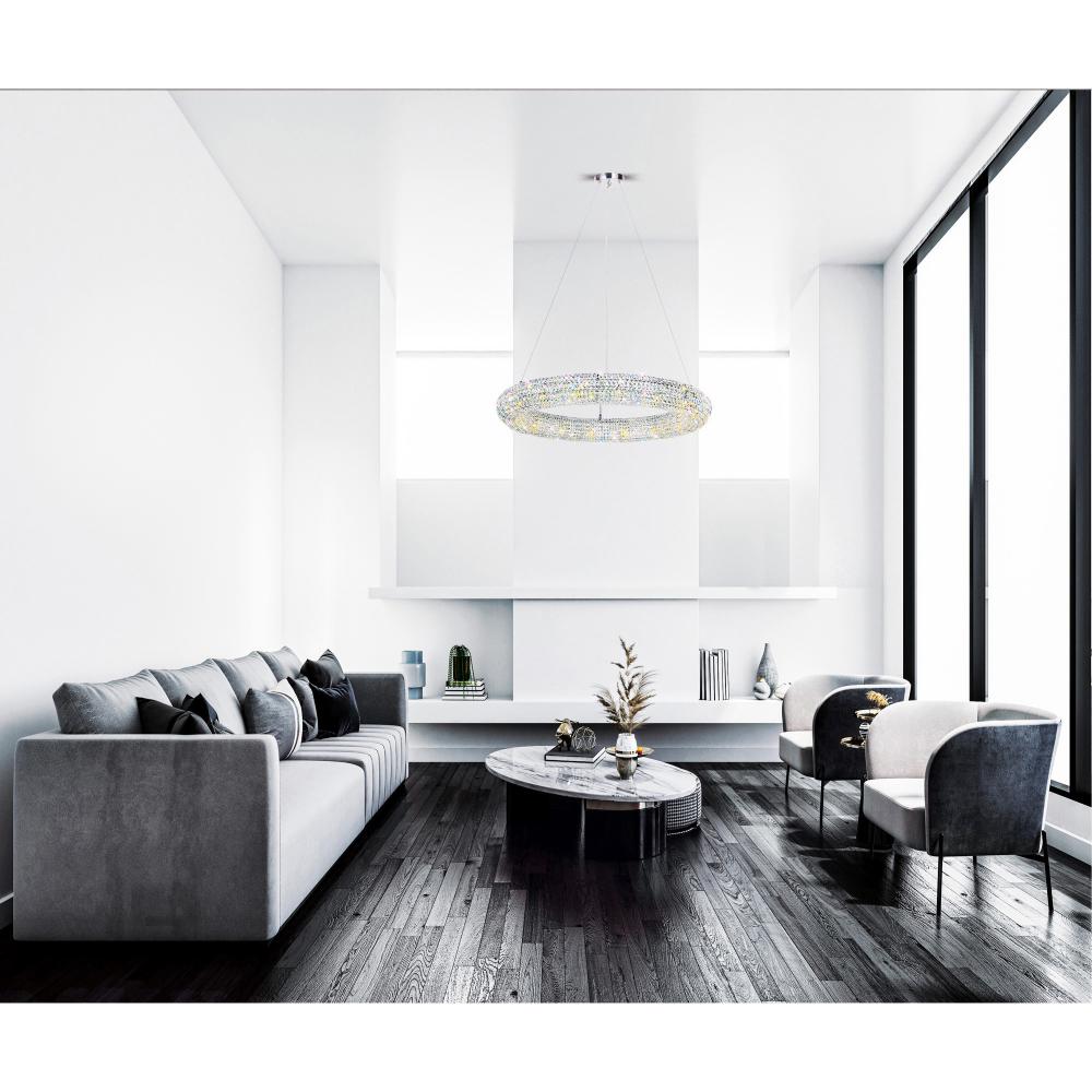 Veronique 8 Light Chandelier With Chrome Finish