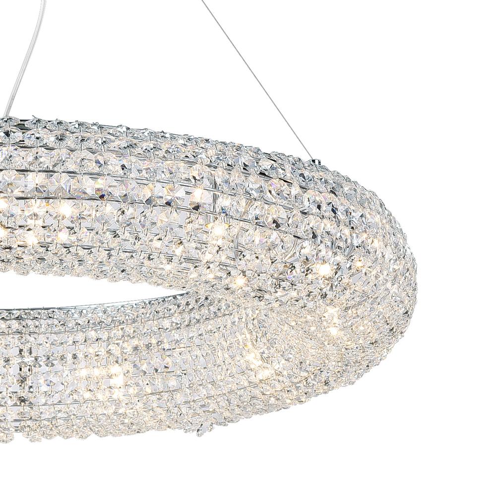 Veronique 12 Light Chandelier With Chrome Finish