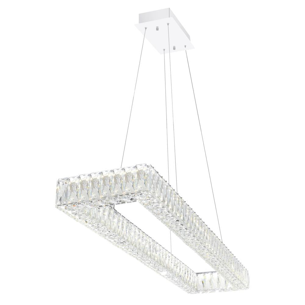 Felicity LED Chandelier With Chrome Finish