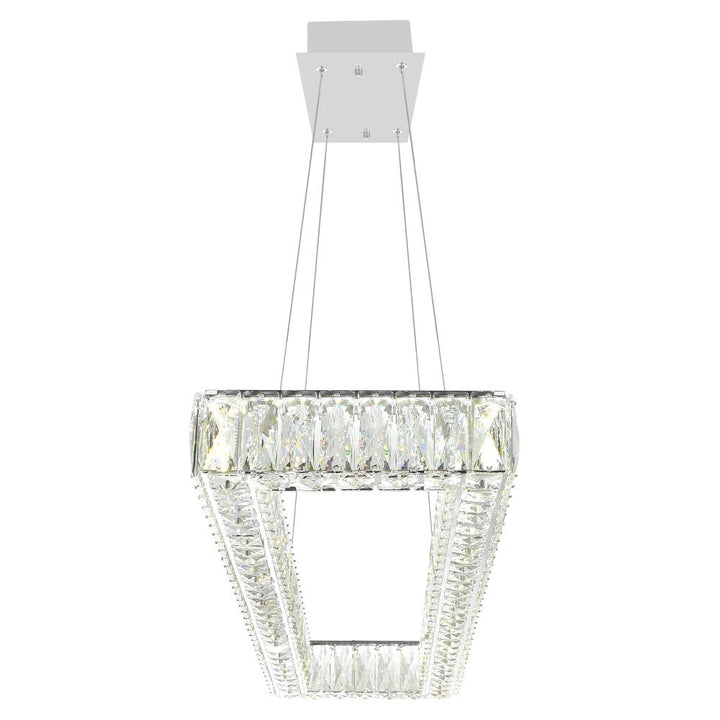 Felicity LED Chandelier With Chrome Finish