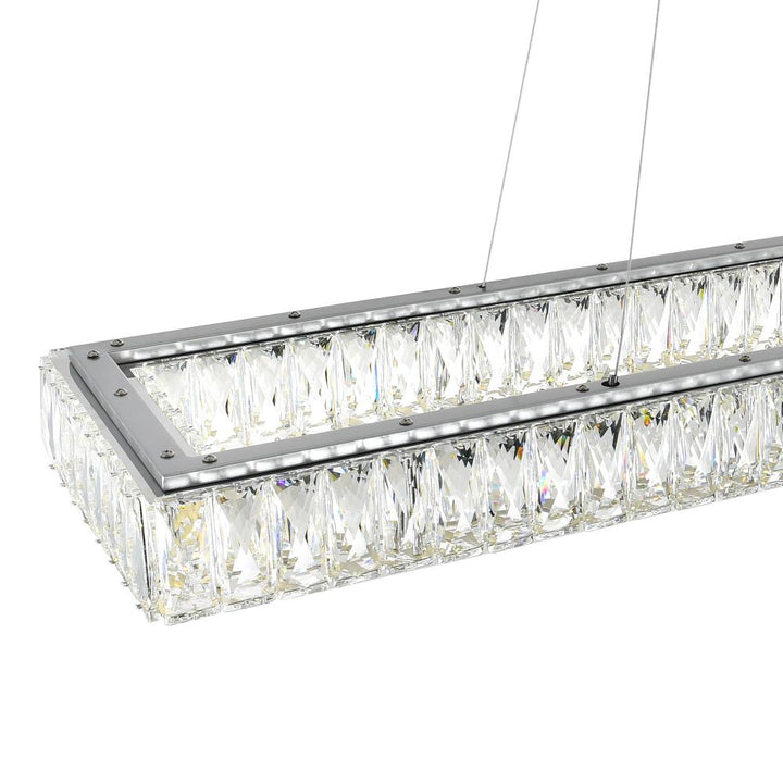 Felicity LED Chandelier With Chrome Finish