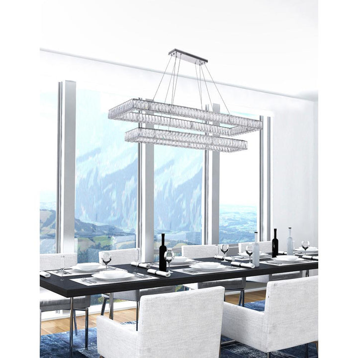Felicity LED Chandelier With Chrome Finish