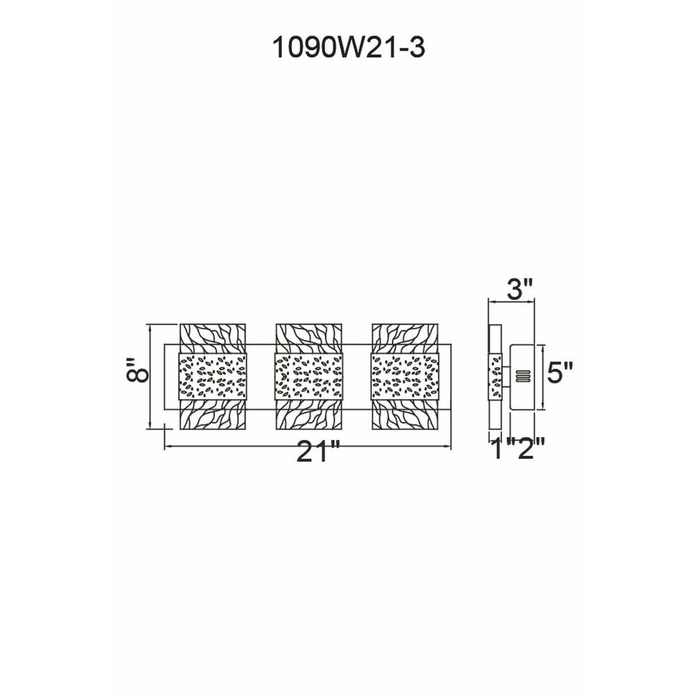 Carolina LED Wall Sconce With Pewter Finish
