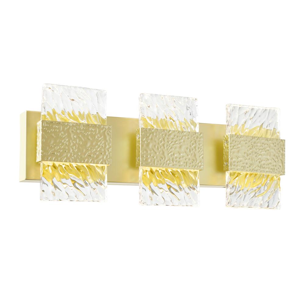 Carolina LED Wall Sconce With Gold Leaf Finish