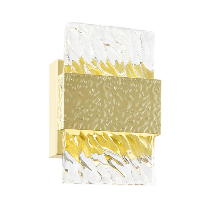 Carolina LED Wall Sconce With Gold Leaf Finish