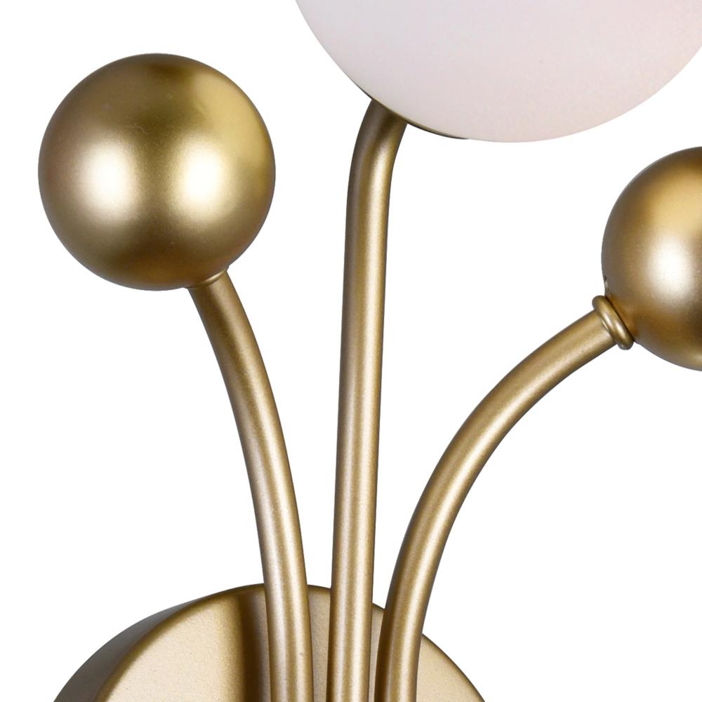 Element 1 Light Wall Light With Sun Gold Finish