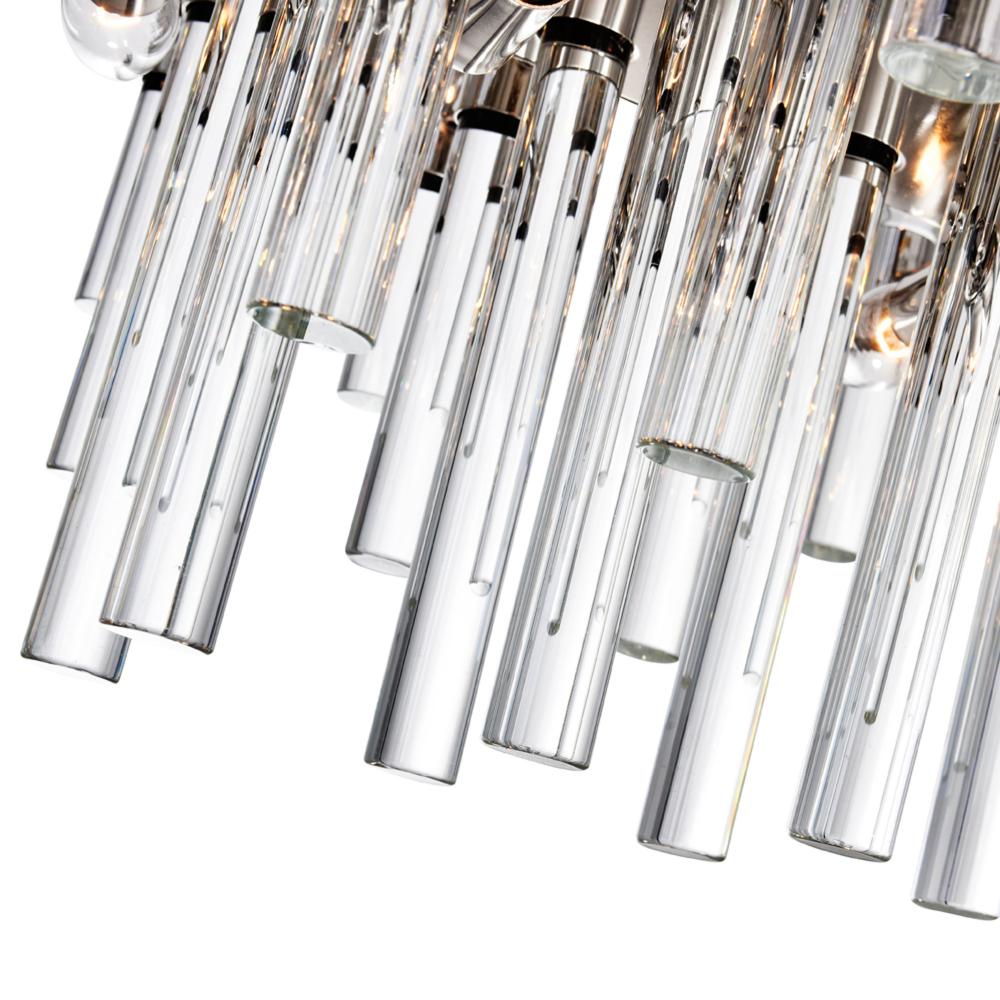 Miroir 16 Light Pool Table Light With Polished Nickel Finish