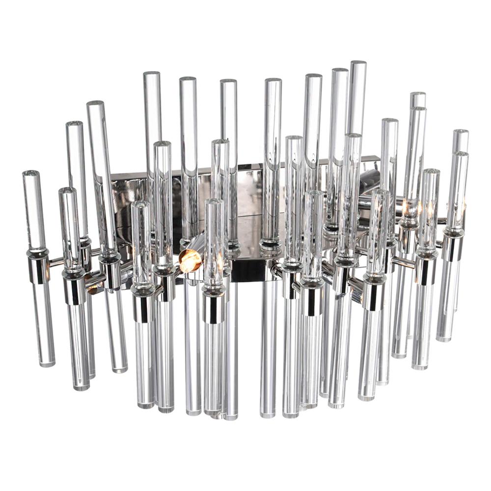 Miroir 4 Light Vanity Light With Polished Nickel Finish