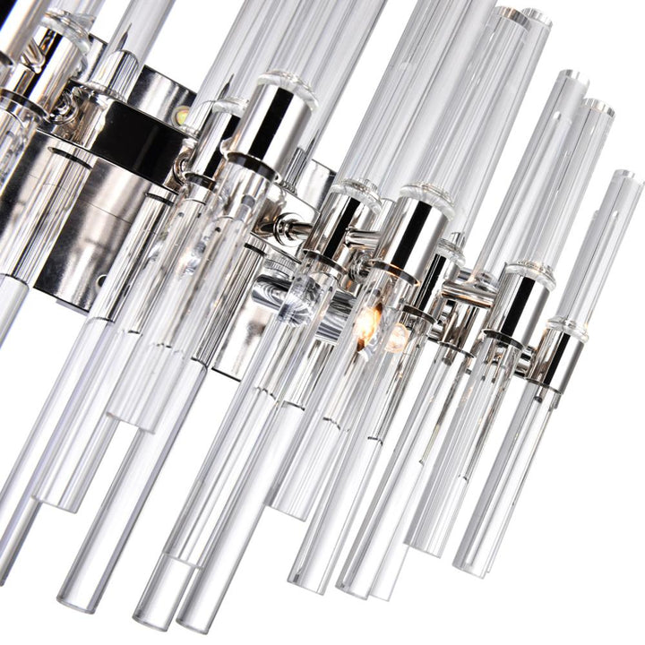 Miroir 4 Light Vanity Light With Polished Nickel Finish