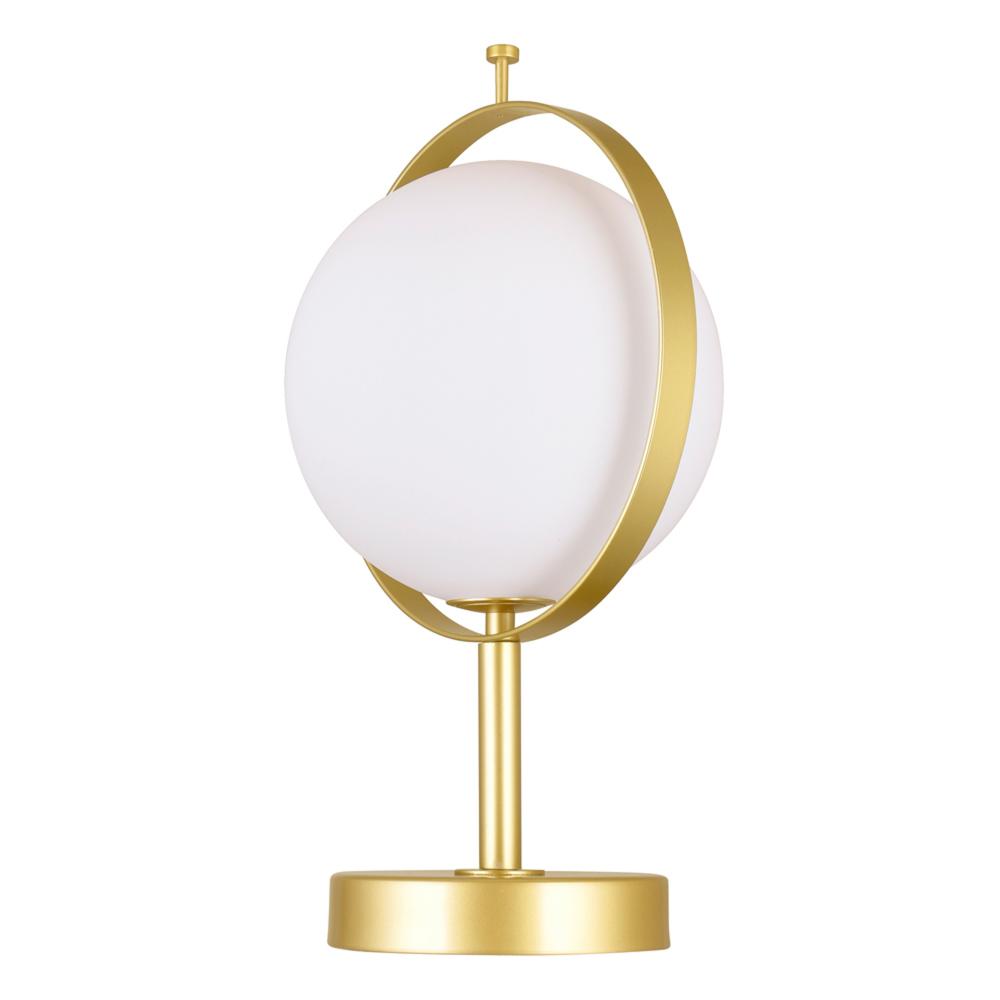 Da Vinci 1 Light Table Lamp With Brass Finish