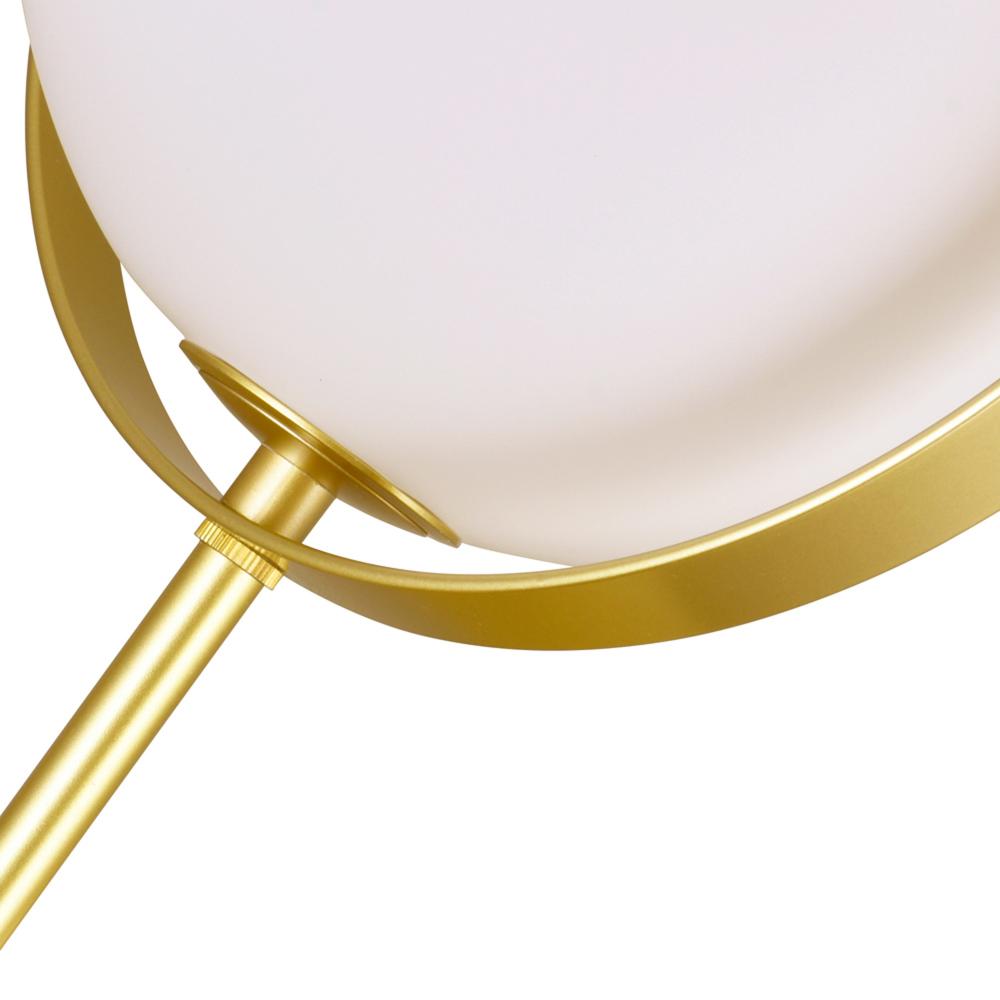 Da Vinci 1 Light Wall Light With Brass Finish