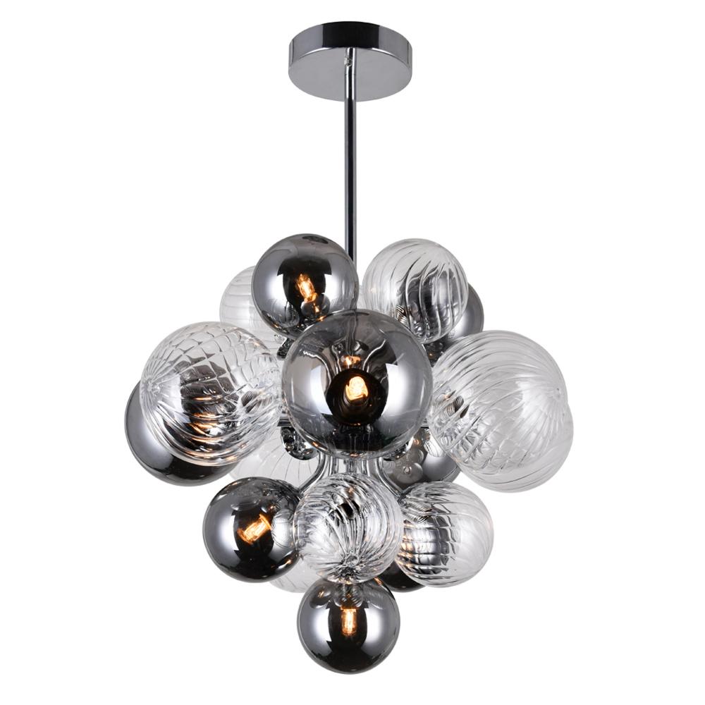 Pallocino 8 Light Chandelier With Chrome Finish