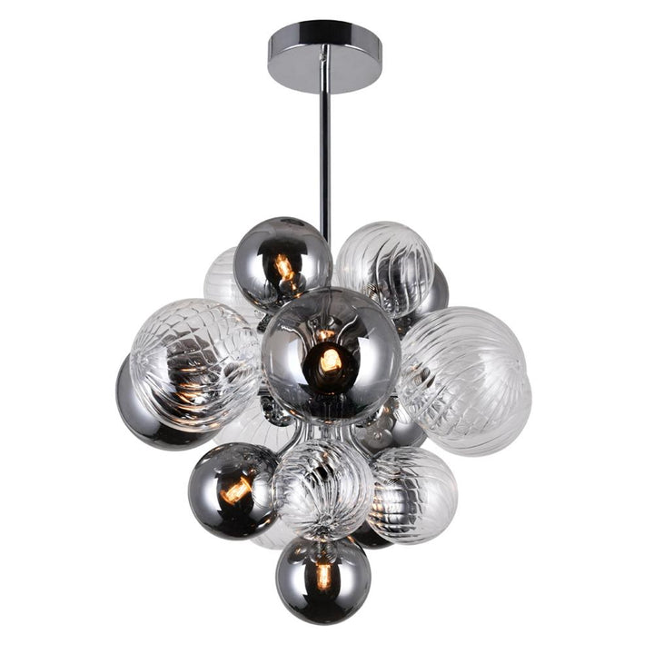 Pallocino 8 Light Chandelier With Chrome Finish