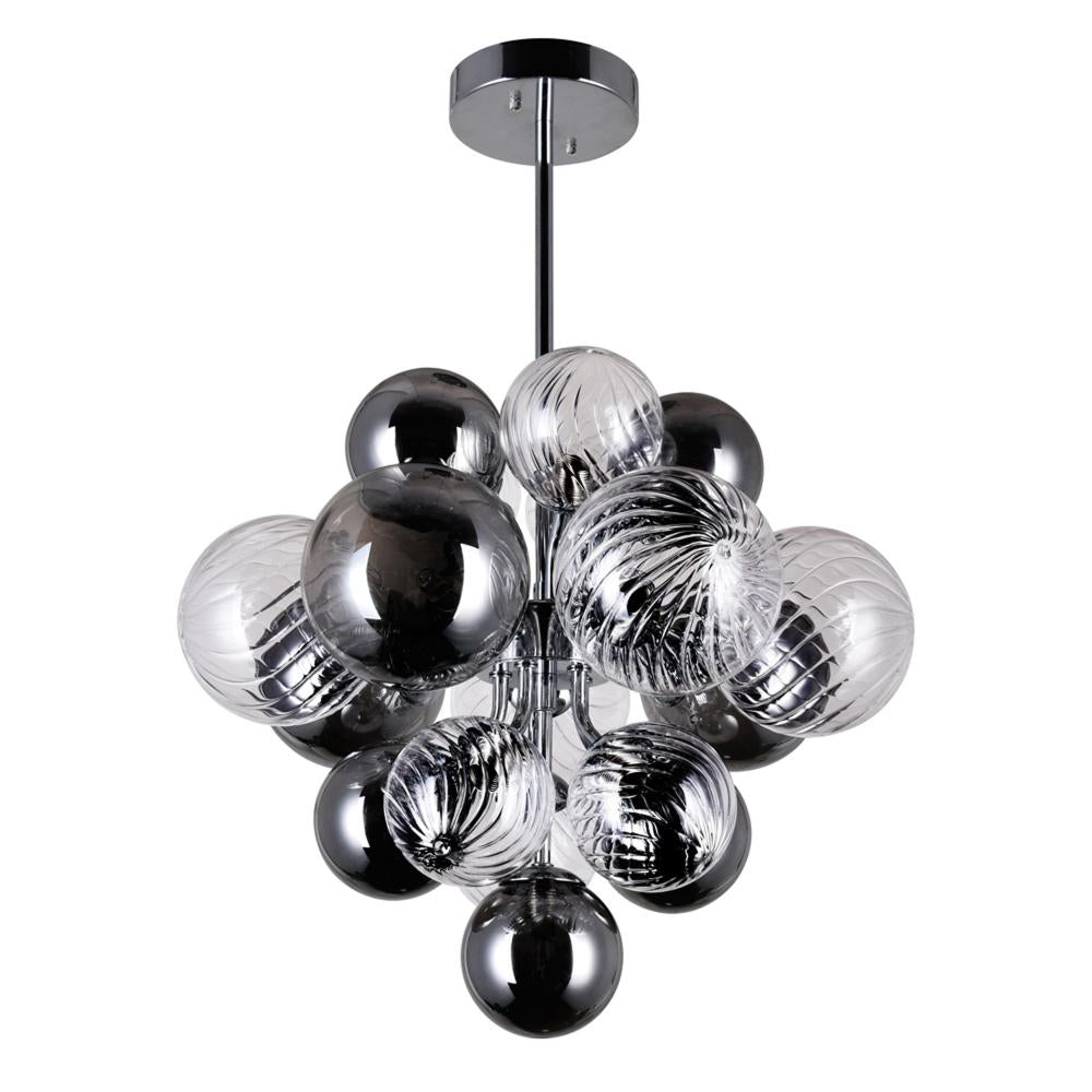 Pallocino 8 Light Chandelier With Chrome Finish