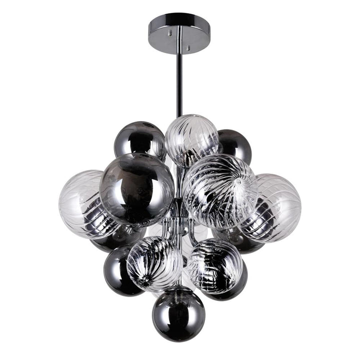 Pallocino 8 Light Chandelier With Chrome Finish