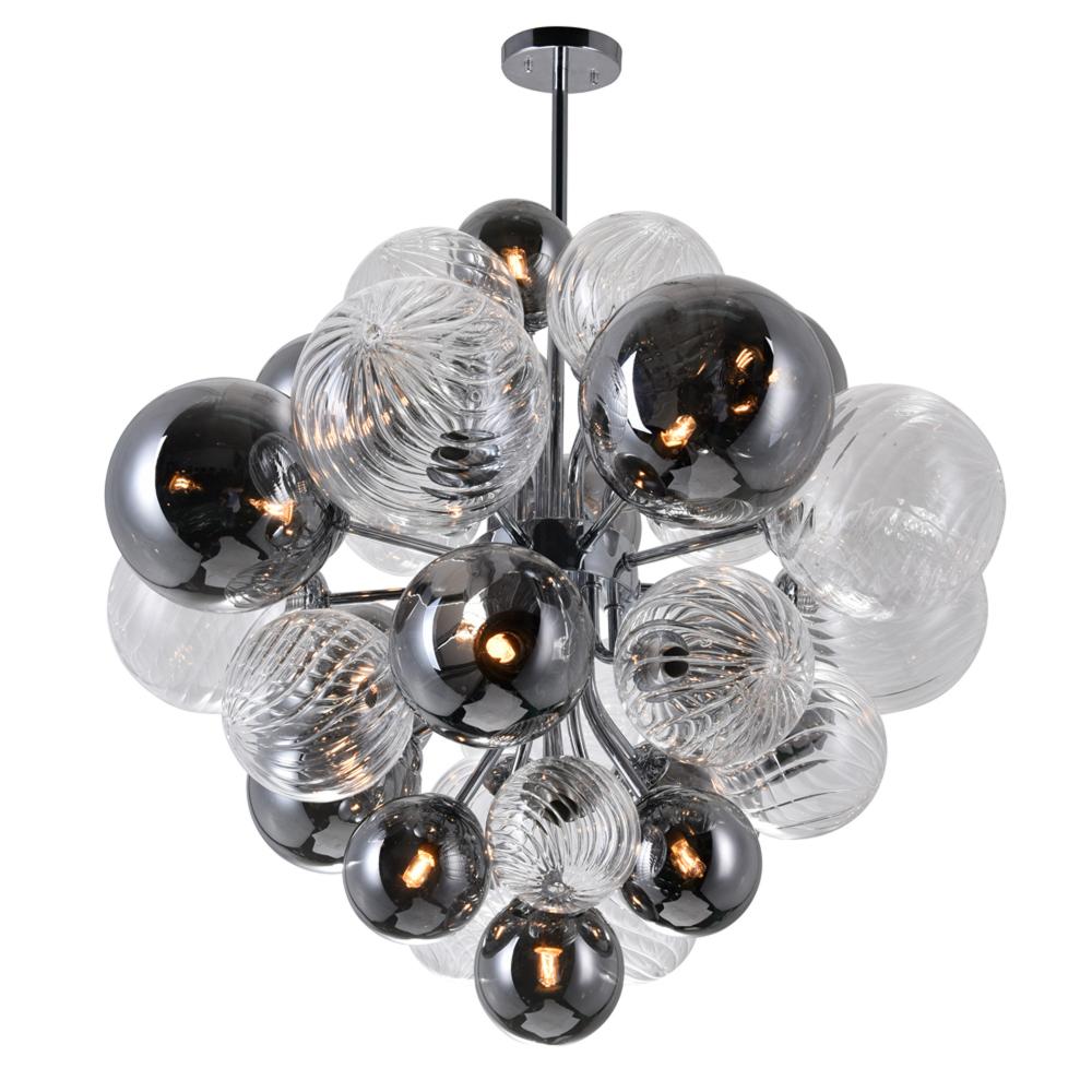 Pallocino 15 Light Chandelier With Chrome Finish