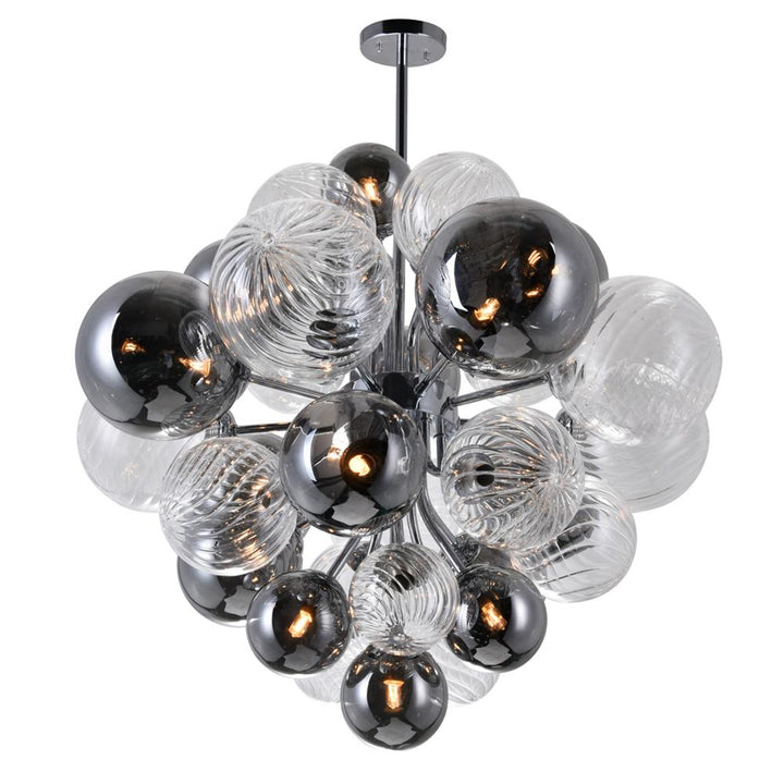 Pallocino 15 Light Chandelier With Chrome Finish
